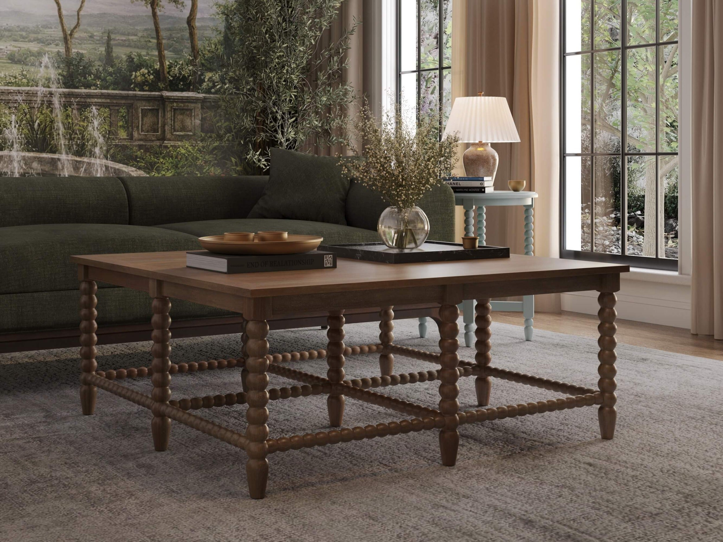 Charlotte Square Coffee Table FURNITURE - coffee table Bramble