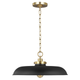 Midnight Black and Burnished Brass