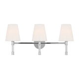 Hanover 3 - Light Vanity LIGHTING - vanity Visual Comfort - Studio Polished Nickel