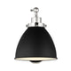 Midnight Black and Polished Nickel