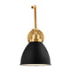 Midnight Black and Burnished Brass