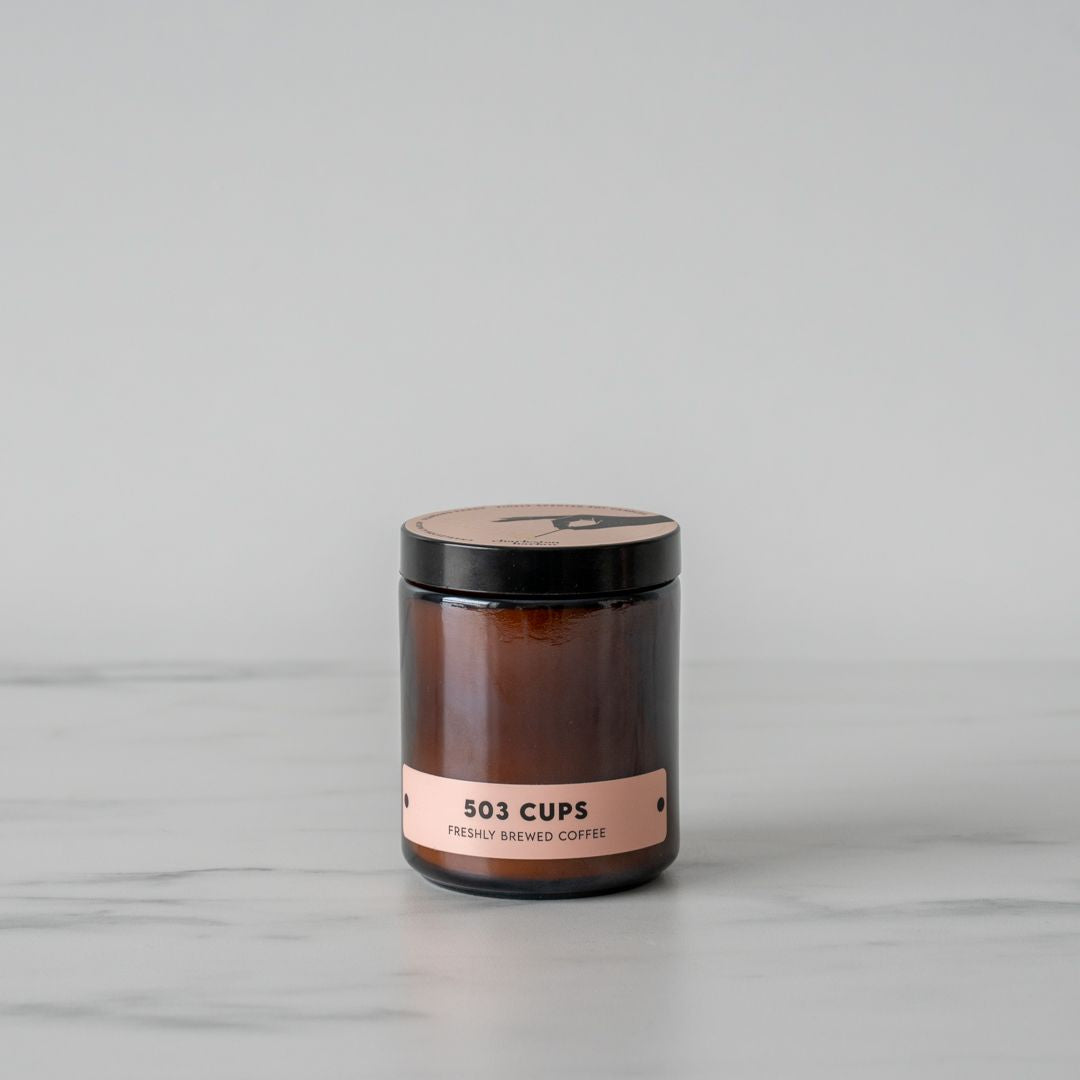 503 Cups Coffee Soy Candle