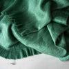 Heathered Green Throw Blanket - Rug & Weave