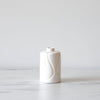 Modern White Stoneware Vase - Rug & Weave