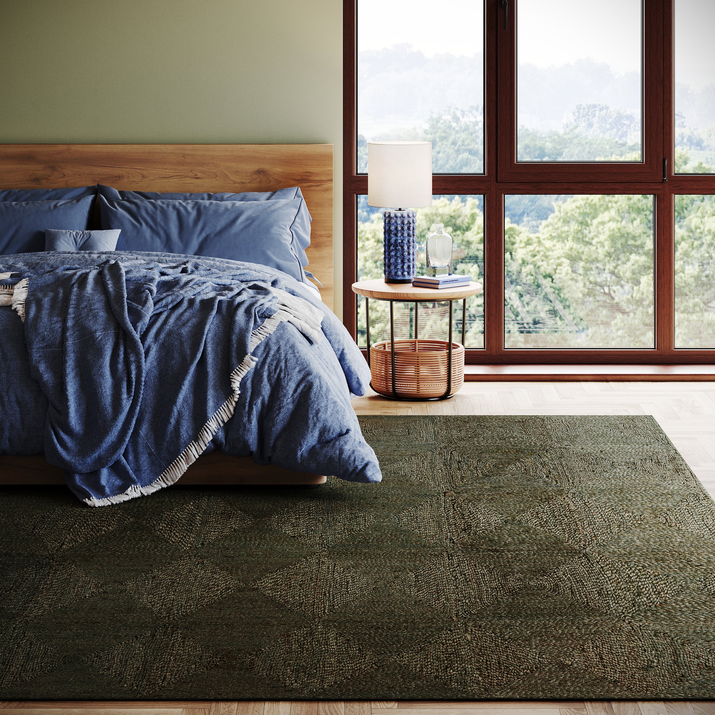 Laux Textured Handmade Jute Rug RUGS - jute Dash & Albert