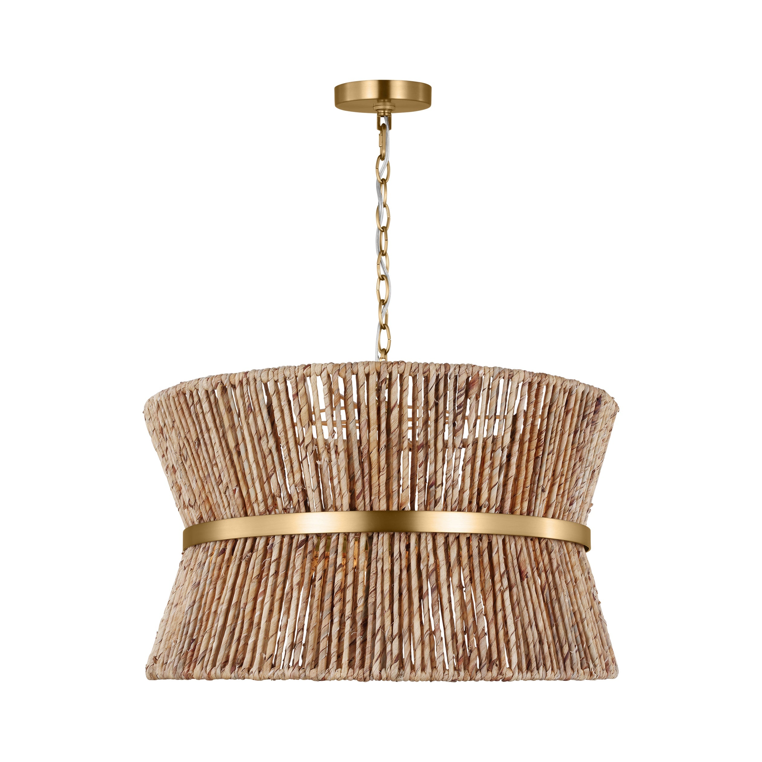 Thurlo Medium Hanging Shade, Satin Brass