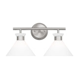 Belcarra 2 - Light Bath LIGHTING - vanity Visual Comfort Brushed Steel