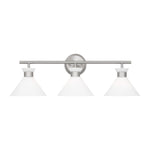 Belcarra 3 - Light Bath LIGHTING - vanity Visual Comfort Brushed Steel