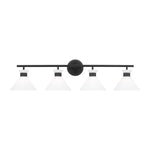 Belcarra 4 - Light Bath LIGHTING - vanity Visual Comfort Midnight Black
