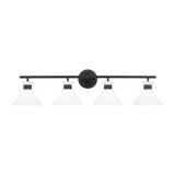 Belcarra 4 - Light Bath LIGHTING - vanity Visual Comfort Midnight Black