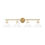 Belcarra 4 - Light Bath LIGHTING - vanity Visual Comfort Satin Brass