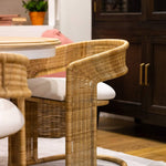 Hattie Rattan Dining Chair FURNITURE - dining chair Bramble