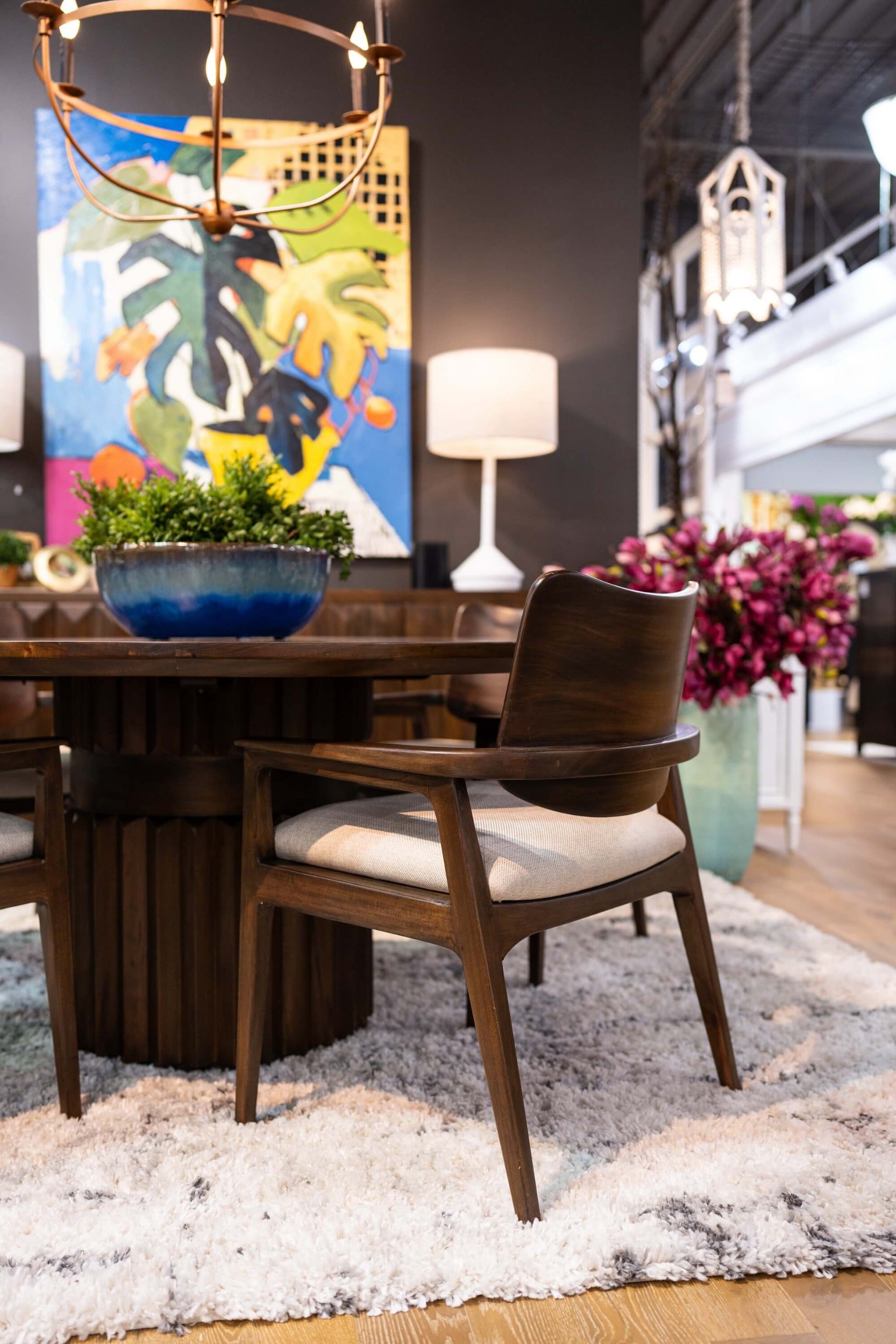 Colorado 60" Round Dining Table FURNITURE - dining table Bramble