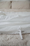 Oatmeal Turkish Cotton Duvet Cover - Rug & Weave