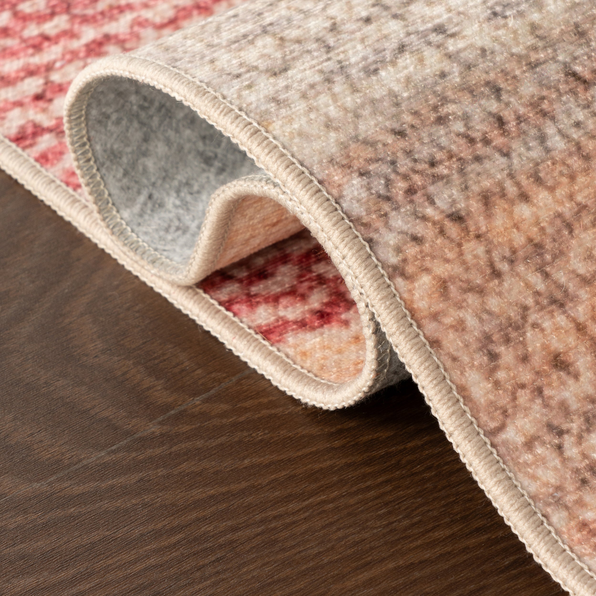 Noa Modern Striped Washable Rug RUGS - washable Dash & Albert