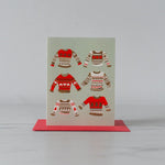 Christmas Sweaters Holiday Card - Rug & Weave