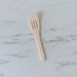 Slotted Beechwood Spatula wood spatula David Shaw