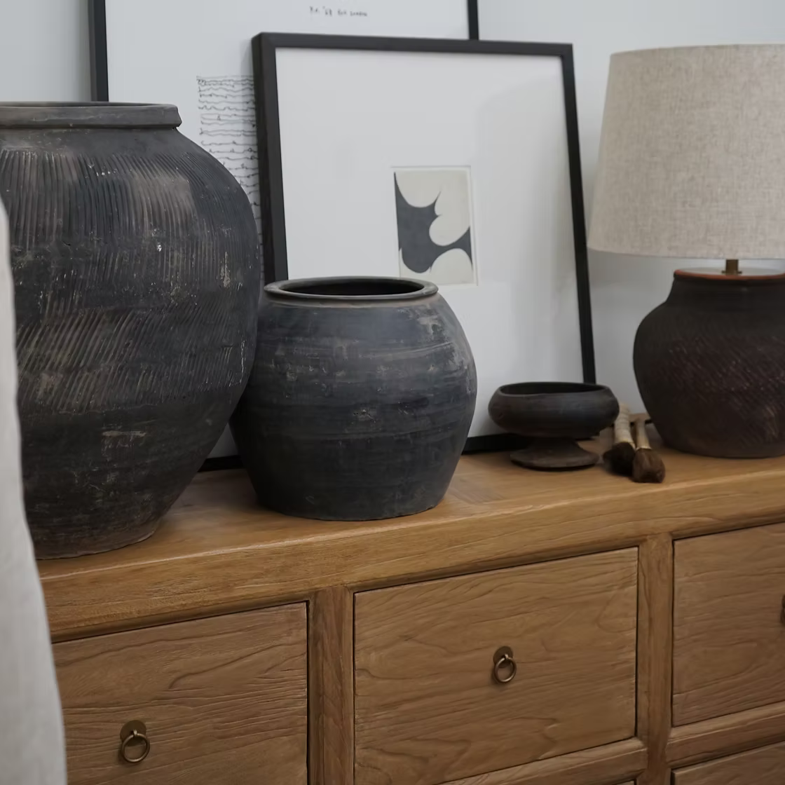 Reid 6 drawer Reclaimed Wood Sideboard 7 - FURNITURE - sideboard/cabinet Hauer Market