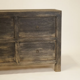 Reid 4 drawer Reclaimed Wood Sideboard 7 - FURNITURE - sideboard/cabinet Hauer Market