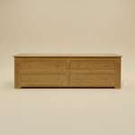 Wilks Reclaimed Wood Sideboard FURNITURE - console table Hauer Market Natural