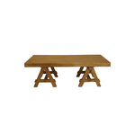 Bogart Reclaimed Wood Coffee Table 4 - a - FURNITURE - coffee table - rectangle Hauer Market Natural 48"
