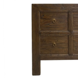 Reid 10 drawer Reclaimed Wood Sideboard 7 - FURNITURE - sideboard/cabinet Hauer Market Aged Brown