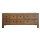 Reid 10 drawer Reclaimed Wood Sideboard 7 - FURNITURE - sideboard/cabinet Hauer Market Natural