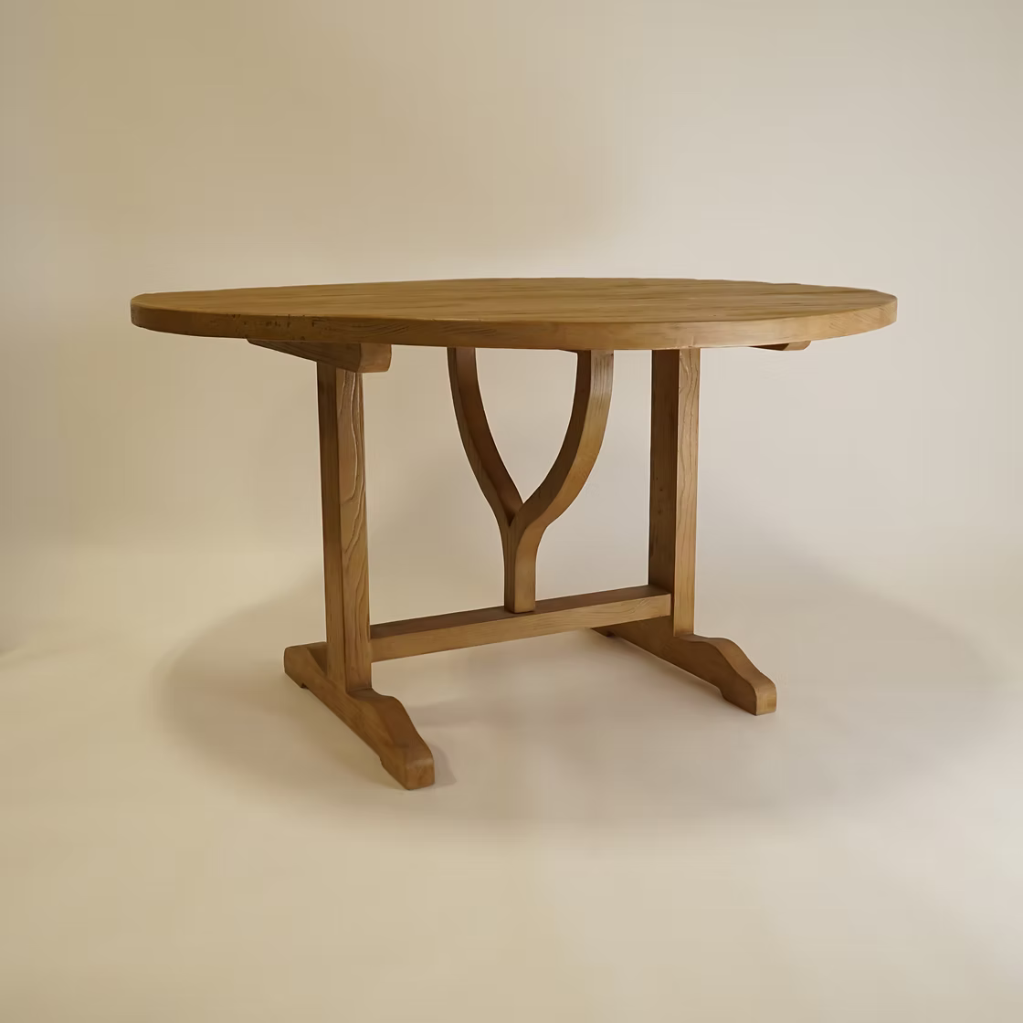 Evelyn Round Dining Table 5-VINTAGE -table hauer market