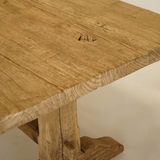 Arden Reclaimed Wood Dining Table 5-VINTAGE -table Hauer Market