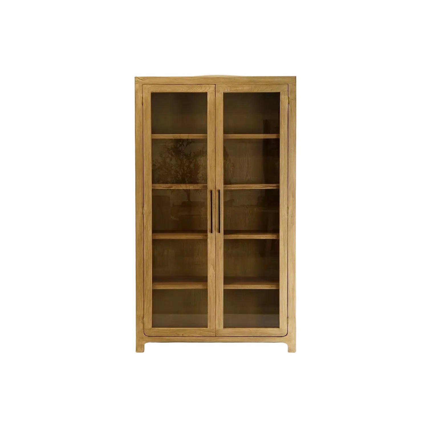 Rue Reclaimed Wood Glass Cabinet 7 - FURNITURE - bookcase/cabinet Hauer Market
