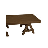 Bogart Reclaimed Wood Coffee Table 4 - a - FURNITURE - coffee table - rectangle Hauer Market Aged Brown 48"