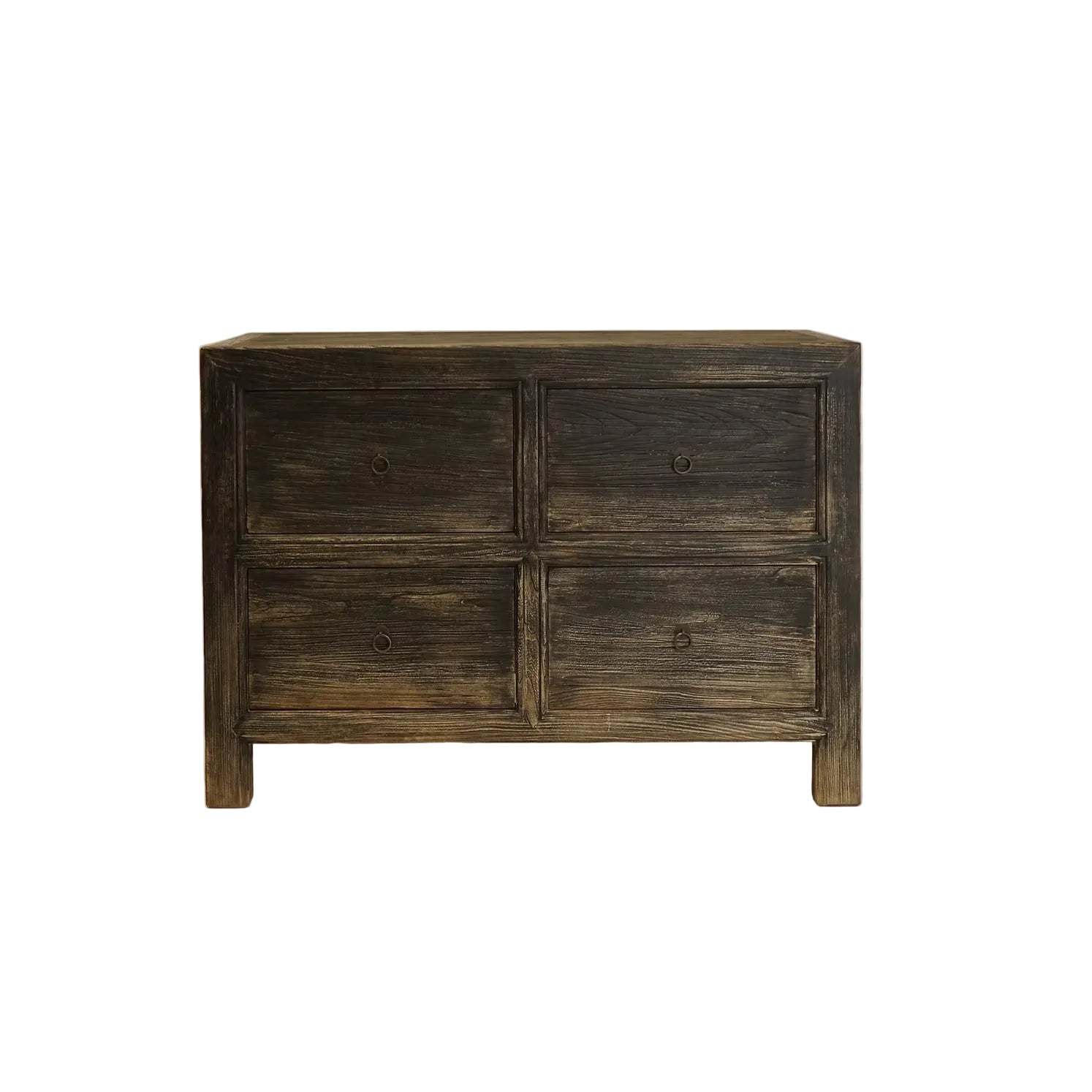Reid 4 drawer Reclaimed Wood Sideboard 7 - FURNITURE - sideboard/cabinet Hauer Market