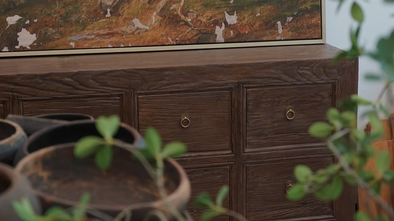 Reid 10 drawer Reclaimed Wood Sideboard 7 - FURNITURE - sideboard/cabinet Hauer Market