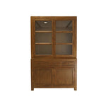 Daphne Reclaimed Wood Glass Cabinet 7 - FURNITURE - bookcase/cabinet Hauer Market