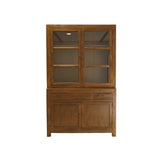 Daphne Reclaimed Wood Glass Cabinet 7 - FURNITURE - bookcase/cabinet Hauer Market