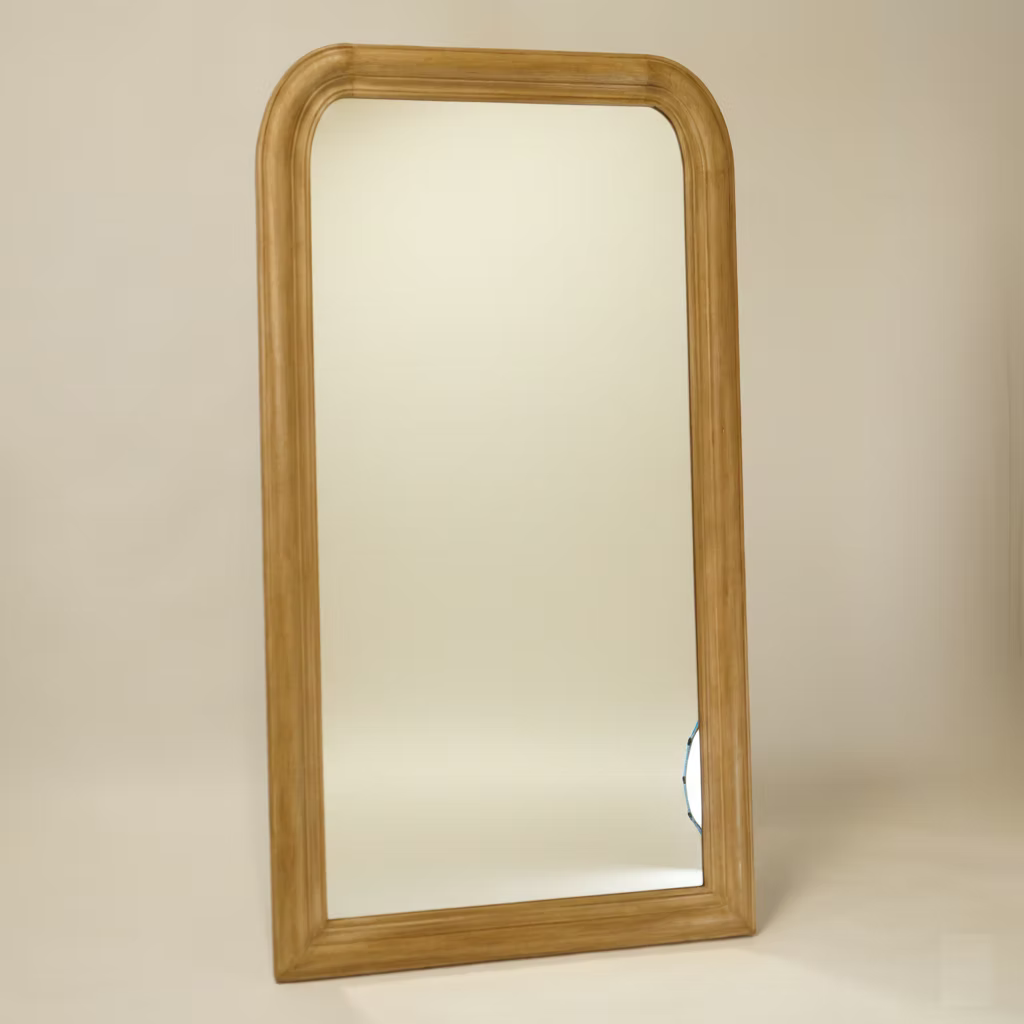 Parsons Reclaimed Wood Floor Mirror MIRRORS - floor mirror Hauer Market Natural