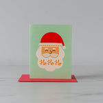 Santa Holiday Card - Rug & Weave