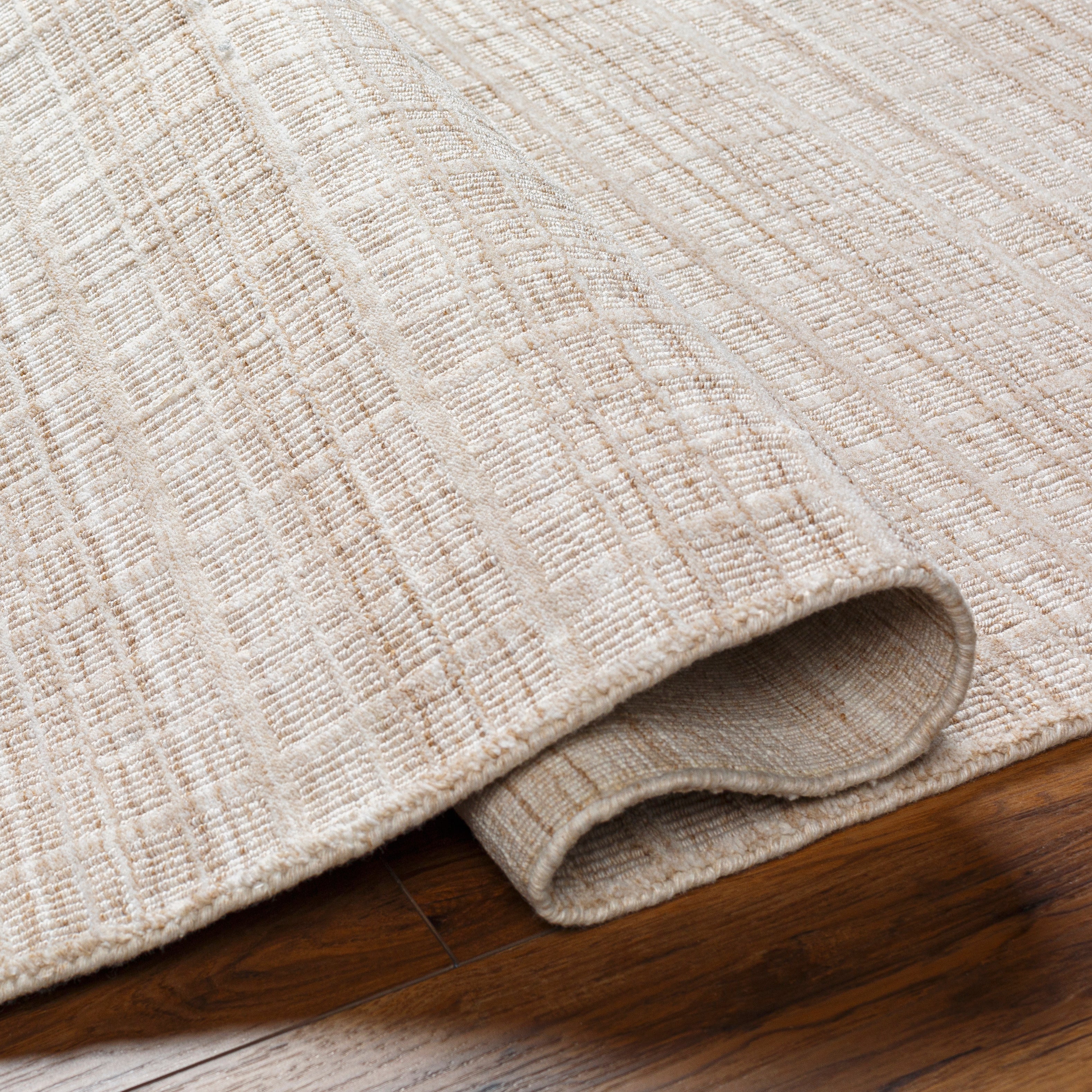 Fresco Natural Hand Loomed Rug RUGS - synthetic Surya