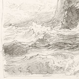 "High Cliff" Framed Art Print