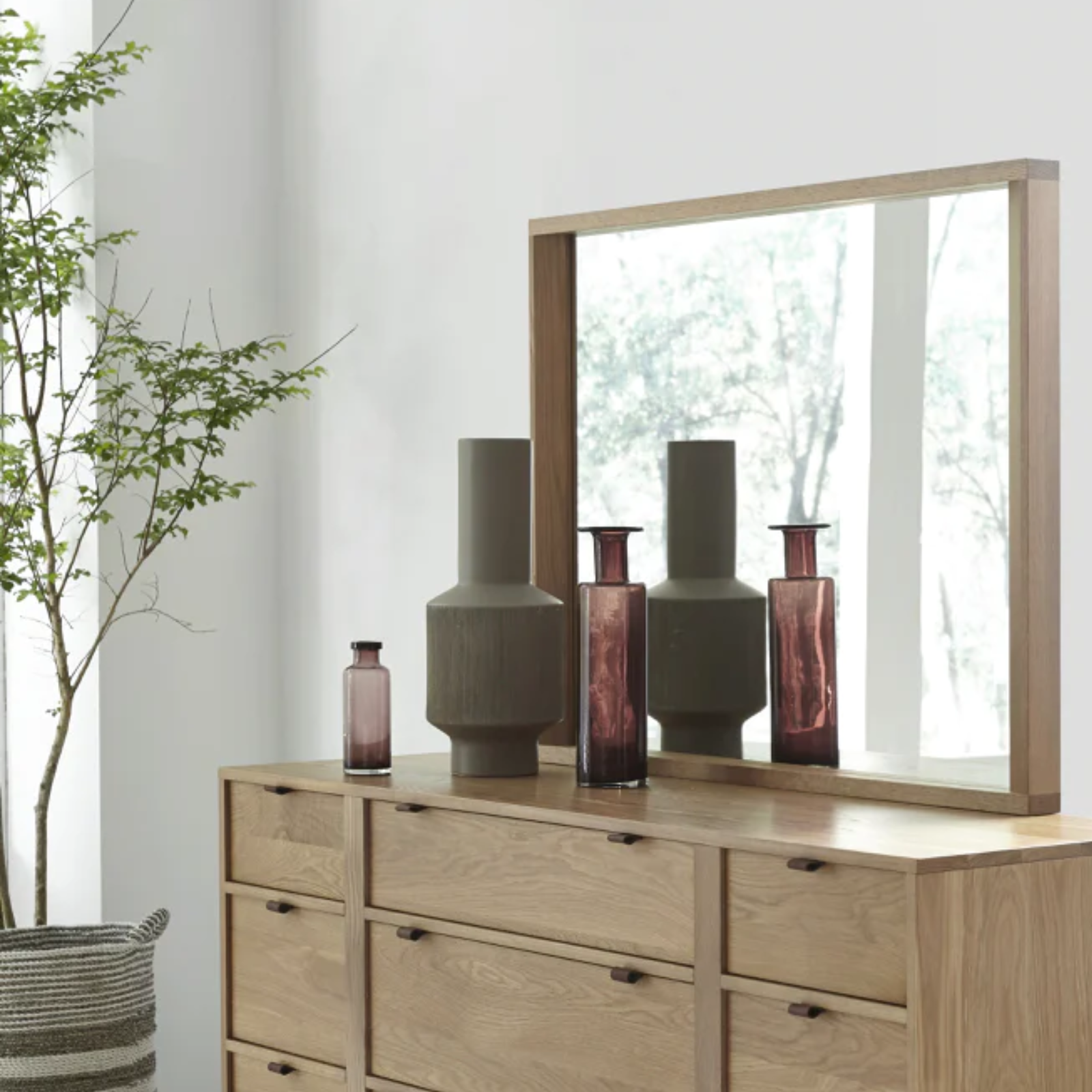 Folke Landscape Mirror 100 - wall mirror West Bros Furniture