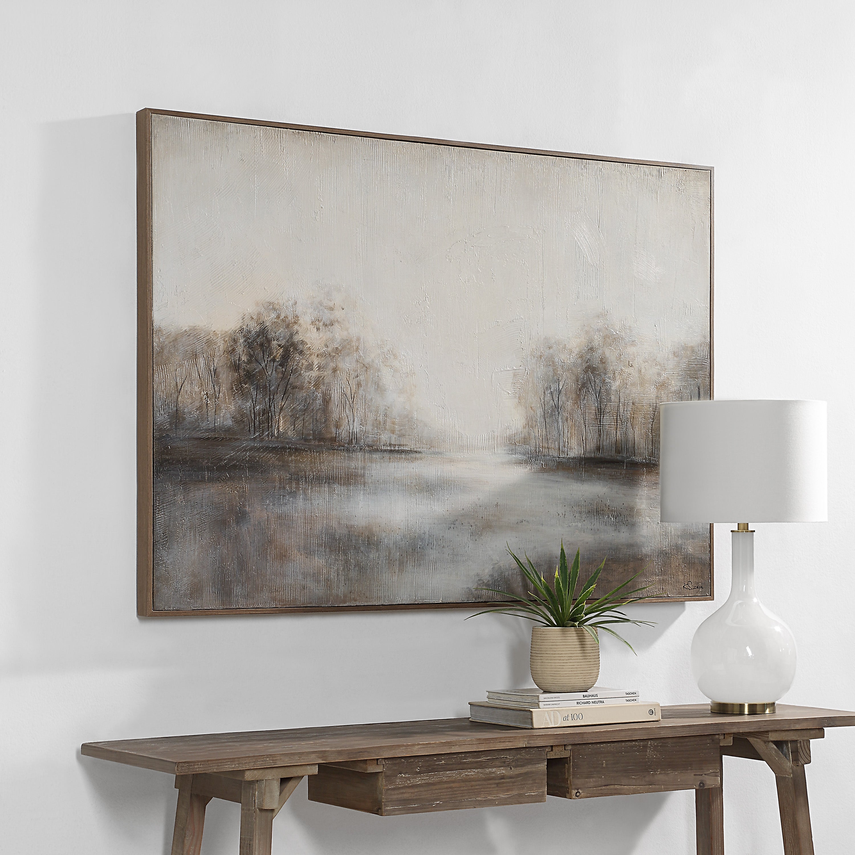 "Cedarlake" Framed Canvas – view 2