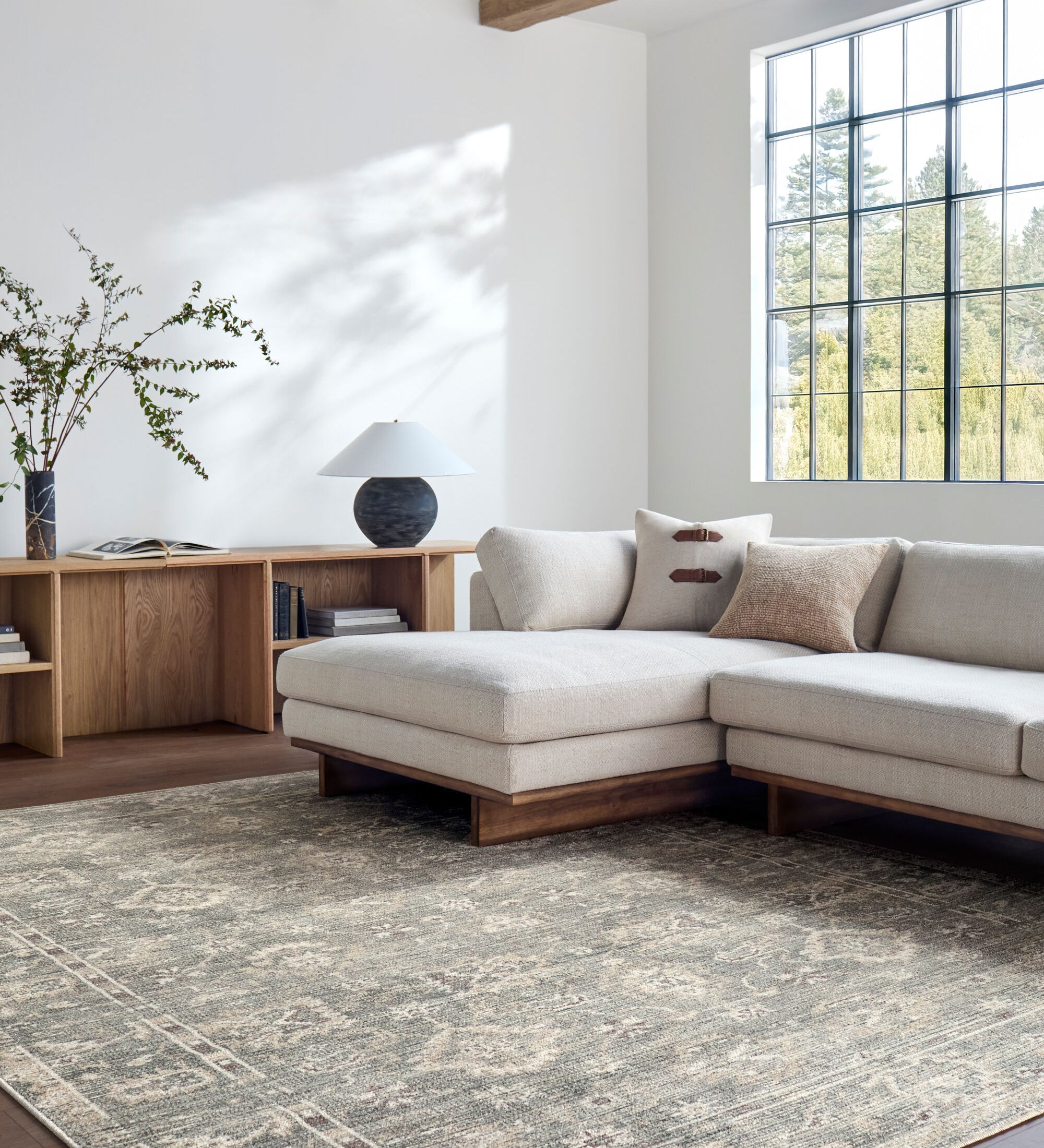 Collins Avenue Sage Rug RUGS - synthetic Surya