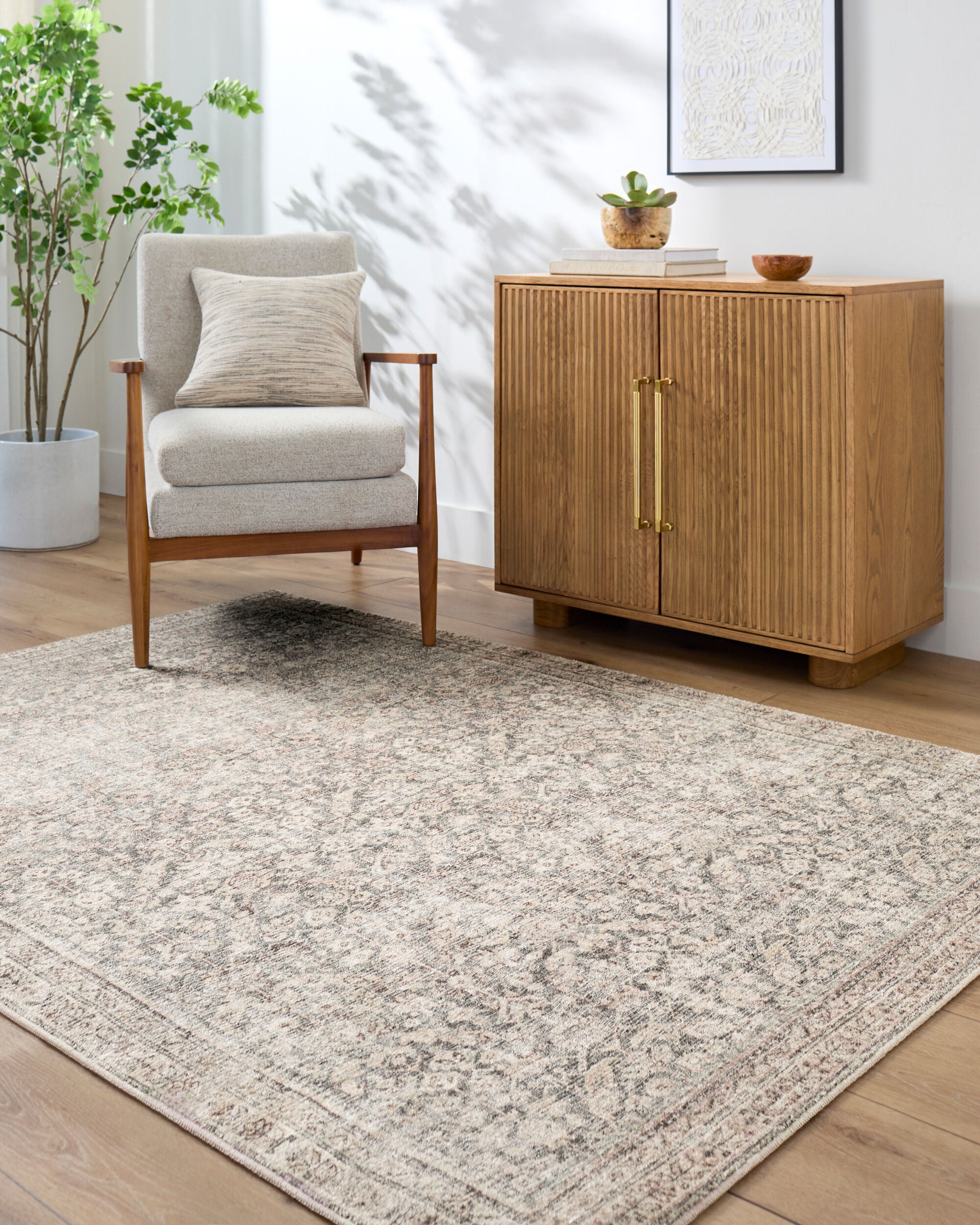 Collins Avenue Laurel Bark Rug RUGS - synthetic Surya
