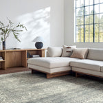 Collins Avenue Sage / Lagoon Rug RUGS - synthetic Surya