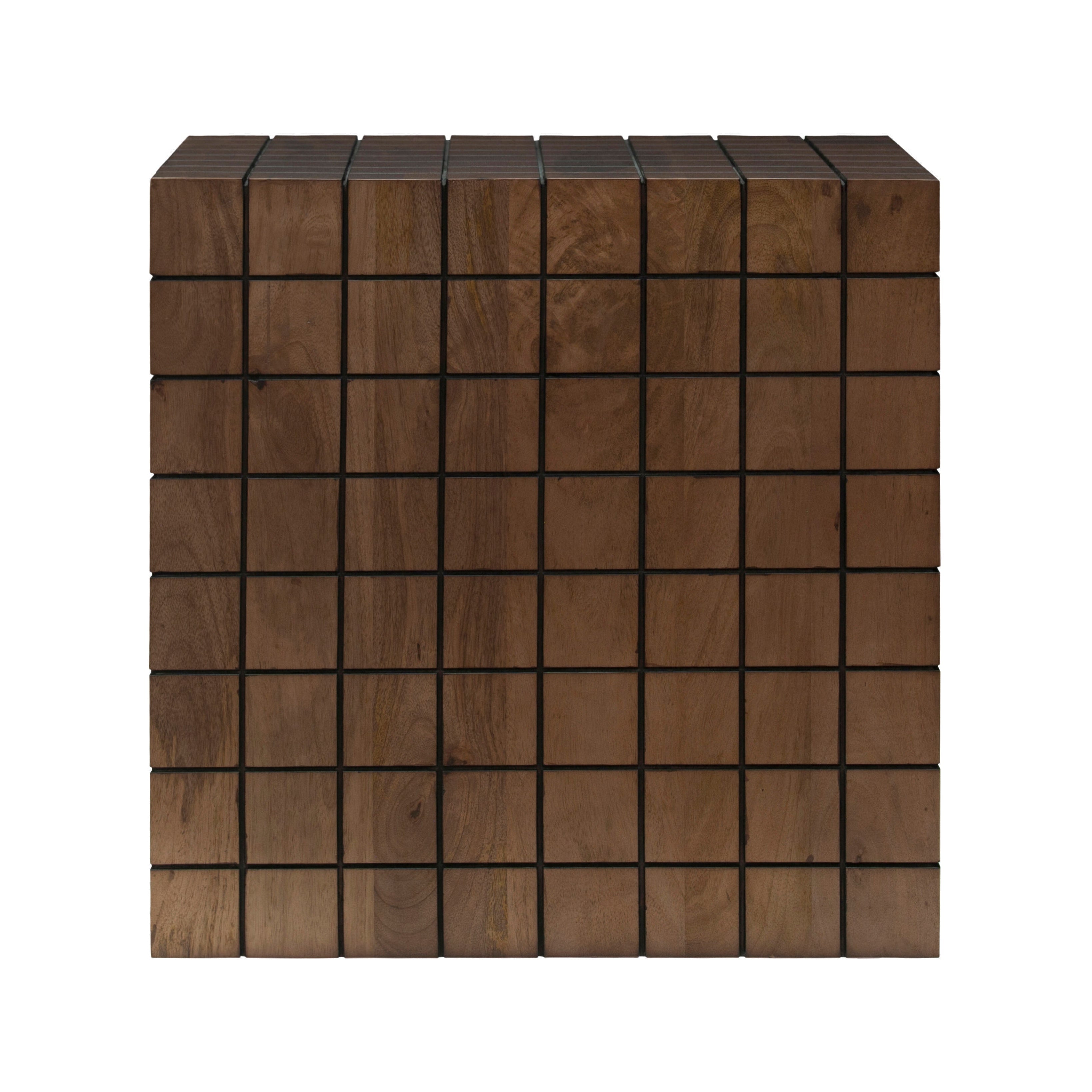 Geldrey End Table FURNITURE - end table Surya Brown