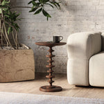 Milano Round Side Table FURNITURE - side table Bramble