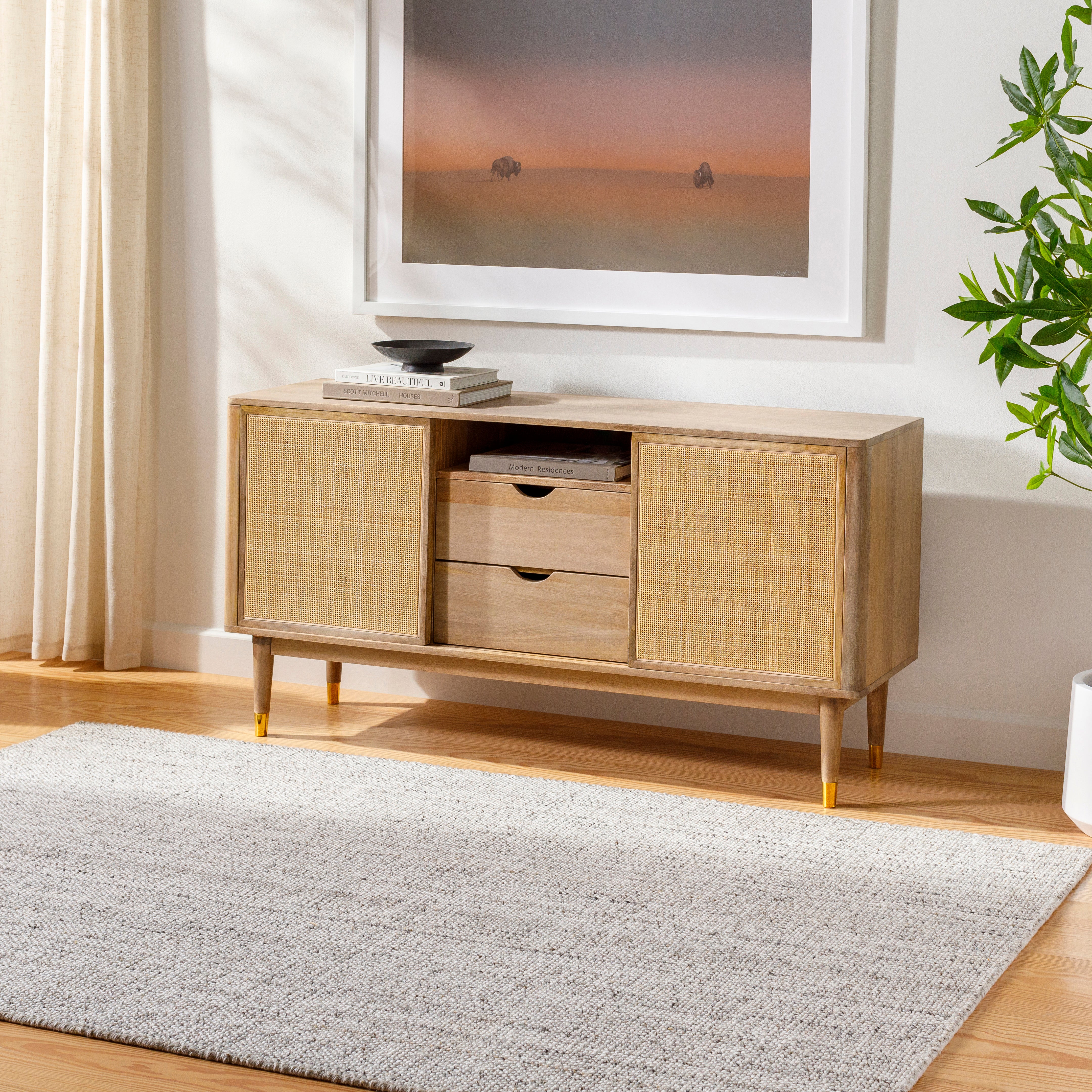 Haven Grey / Slate Rug RUGS - synthetic Surya