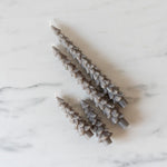 Tree Shaped Taper Candles - Pewter - Rug & Weave