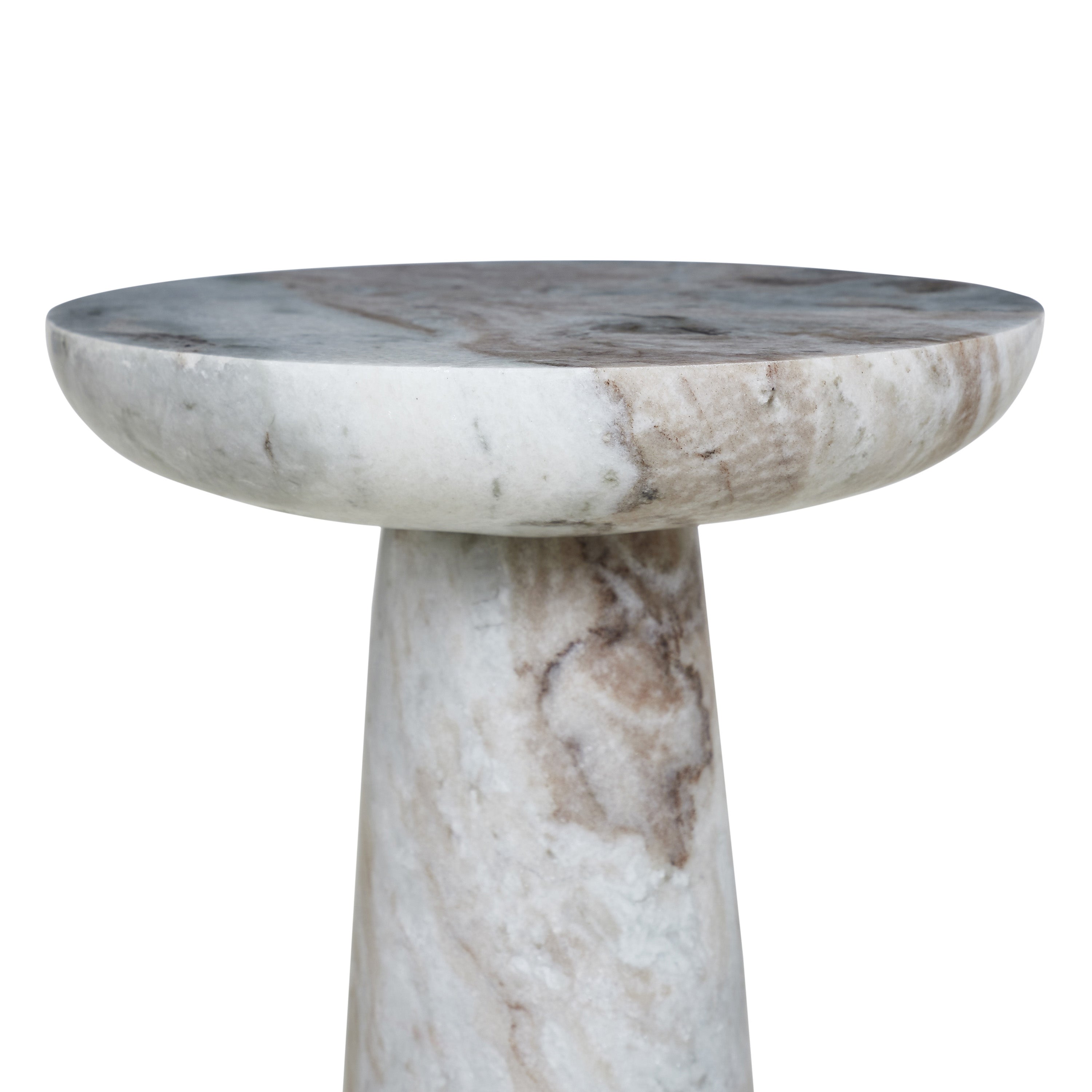 Mercer Toronto Marble Side Table FURNITURE - side table Renwil