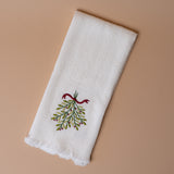 Holiday Waffle Hand Towel